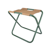 Hectarul - Scaunel verde/maro H 30 cm cu compartimente pentru unelte Esschert Design